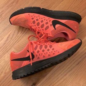 Fluorescent Orange Nike Zoom Runners